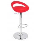 Super stylish modern look adjustable barstool - Red