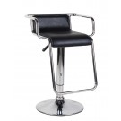 PU upholsteRed chrome framed modern barstool - 2 per box