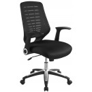 Curve, Mesh back operator's chair - Black