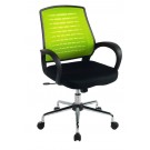 Carousel, Mesh back operator's chair - Green
