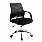 Calypso, Mesh back task operator armchair- Black - BCM/F1204/BK