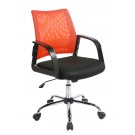Calypso, Mesh back task operator armchair - Orange - BCM/F1204/OG