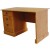 FRENCH GARDENS ANTIQUE PINE EFFECT COMPACT DESK - 10420